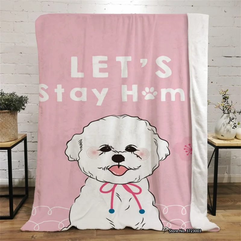 

Двухстороннее фланелевое одеяло с 3d-изображением таксы Сиба-ину для детской спальни