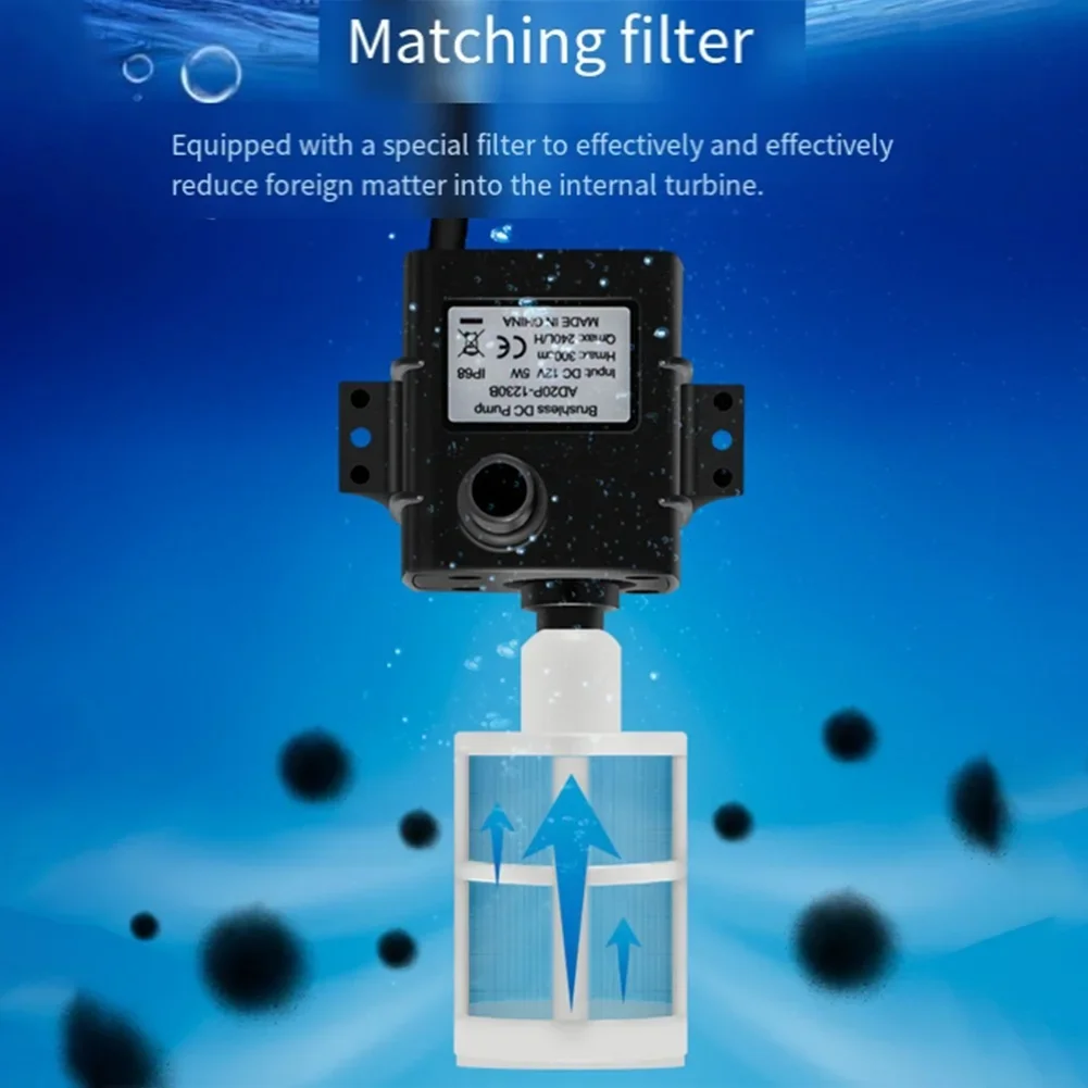Солнечный Водяной Насос 12 В Погружной Кислородный Циркуляционный Для Рыбного