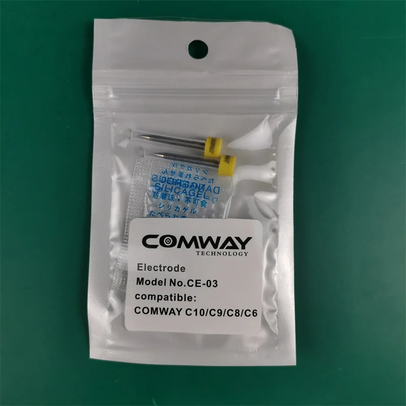 Original C6 COMWAY electrodes For COMWAY C6/C8/C9/C10 Fiber splicer Splicing Machine Electrodes