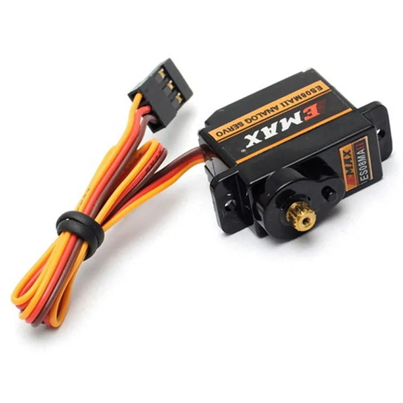 10 шт. серводвигатель EMAX 2 кг турка ES08MA II с металлической шестерней JR для