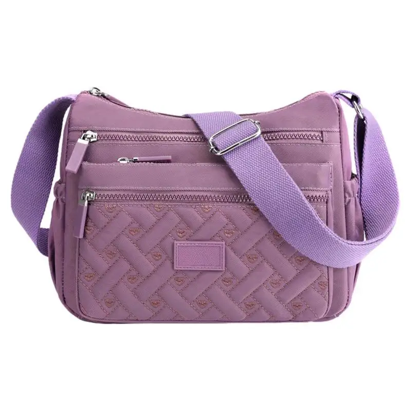 

Женская сумка через плечо, съемный саквояж на плечо с несколькими отделениями для ключей и помады