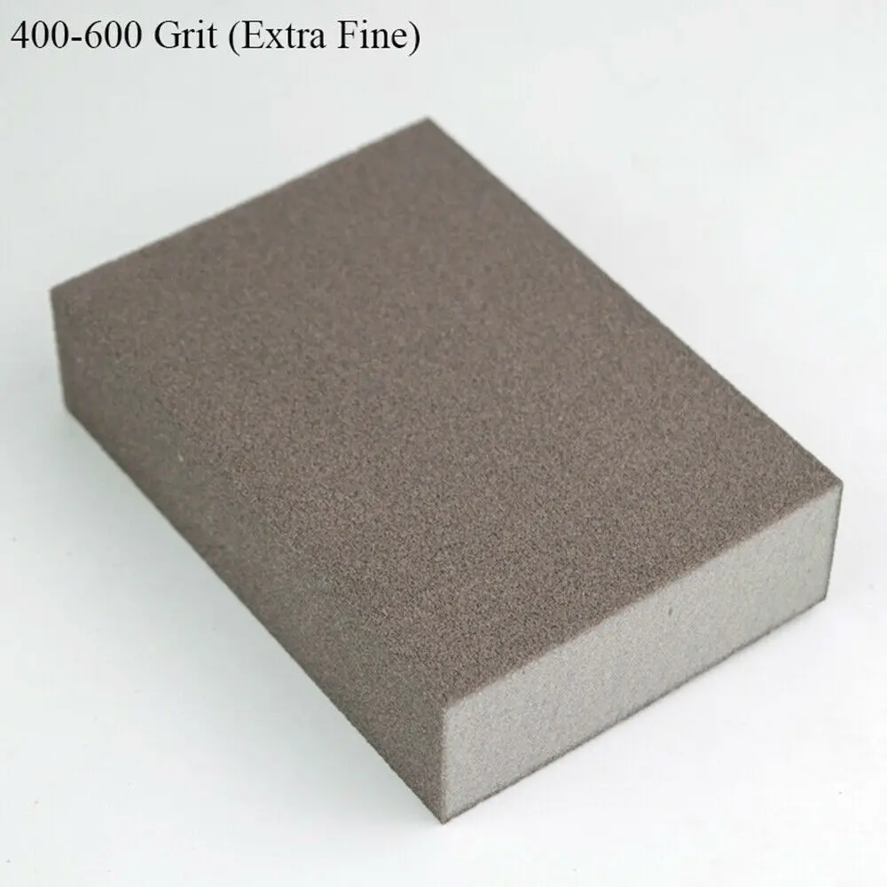 

Durable New Portable Useful Abrasive Sponge Furniture Grinding Plastic Polishing Pad Rust Sanding Wet Dry 4pcs