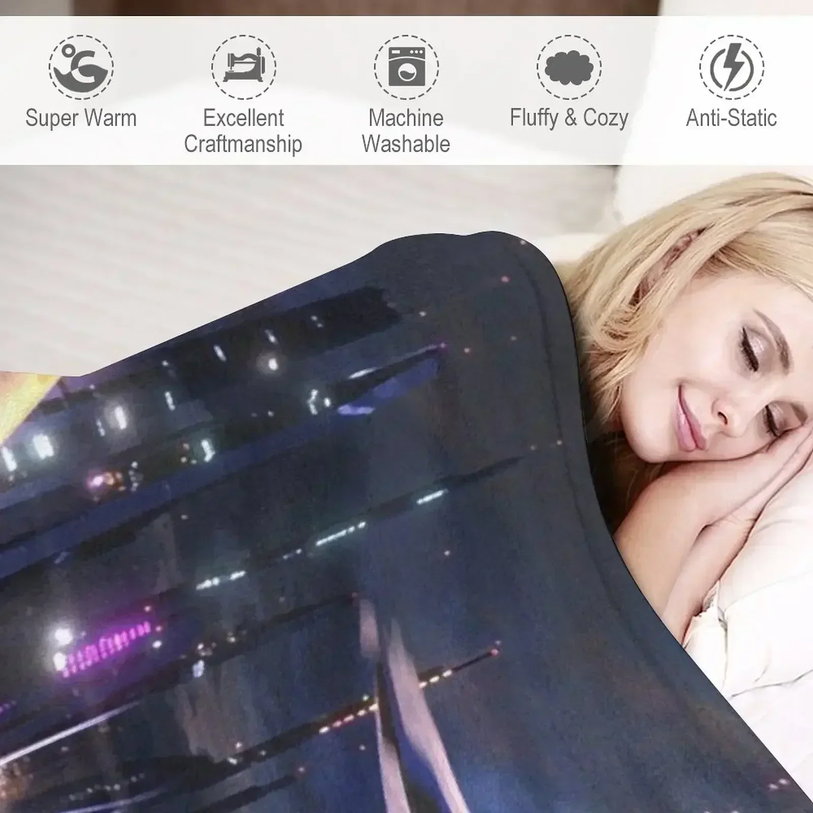 Массовый эффект 3: EDI цифровая блестящая картина пледы плюшевые декоративные