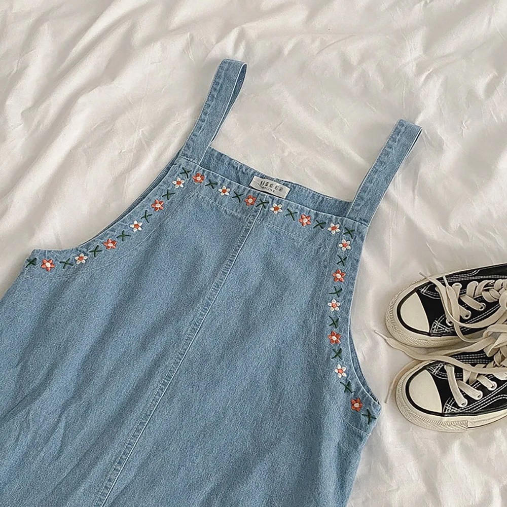 Шикарное джинсовое платье на бретельках для женщин модные летние джинсовые