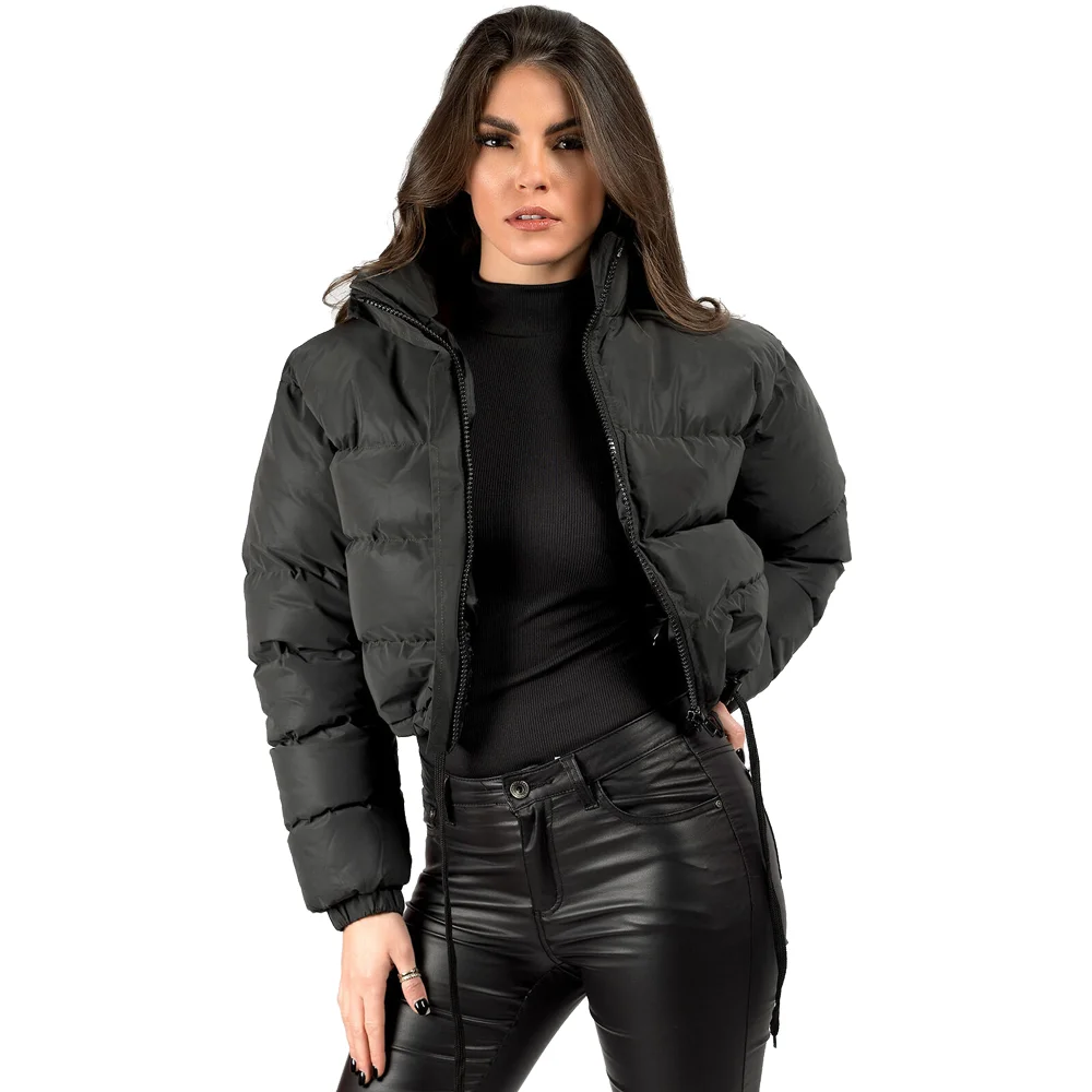 DEODAR Women Jacket Spring 2022 Female Winter Mid-long Stand Collar Puffer Coat Retro Windproof Casual Outerwear for Office Lady