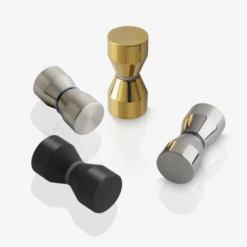 Kensharp душевая кабина из нержавеющей стали 304 Раздвижная стеклянная дверная ручка