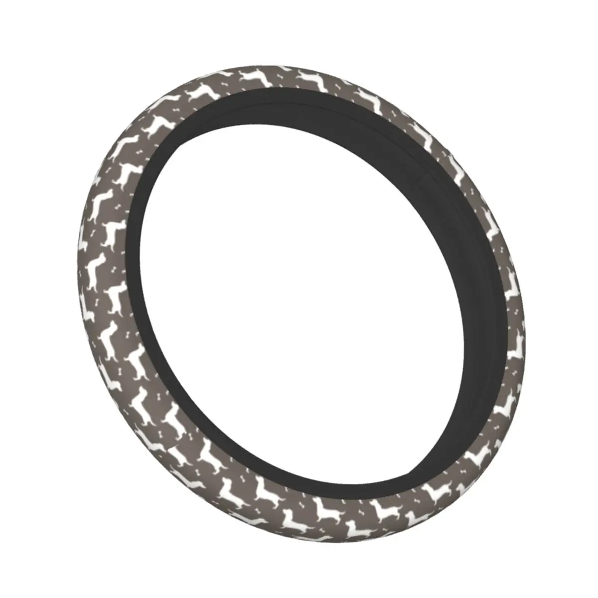 37-38 чехол рулевого колеса автомобиля такса собака животное эластичный Стайлинг