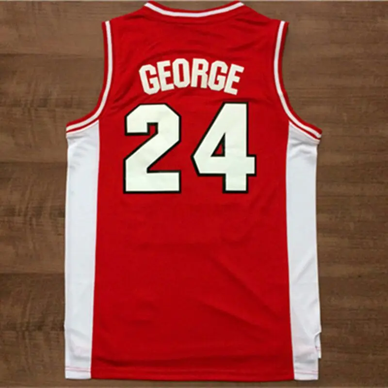 

Mens 24 Paul George Top Quality Basketball Jersey Stitched Embroidery