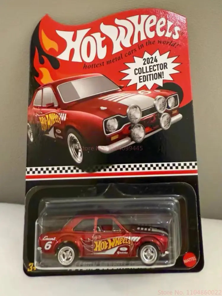 Оригинальный Hot Wheels '70 Ford Escort Rs1600, эксклюзивная коллекционная версия, литой автомобиль, 164, модель автомобиля, детская коллекция игрушек (art.: 3920d00de3147) - 3920d00de3147