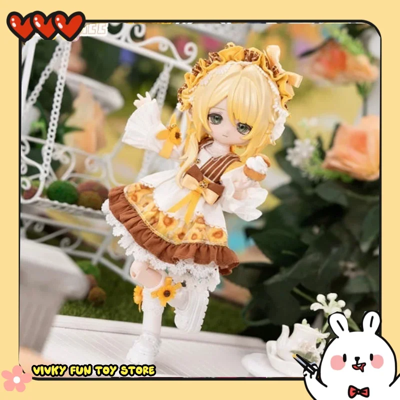 Фото Come4free 1/12 Комплект одежды для кукол Bjd Ob11: платье цвета хаки с цветовыми блоками, новинка в наличии №1