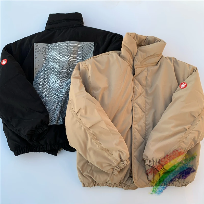 Pulse Pattern CAV EMPT PUFFER JACK Parkas Men Women 1:1 Best Quality Thicken And Keep Warm Down Jacket CE Cavempt Coats