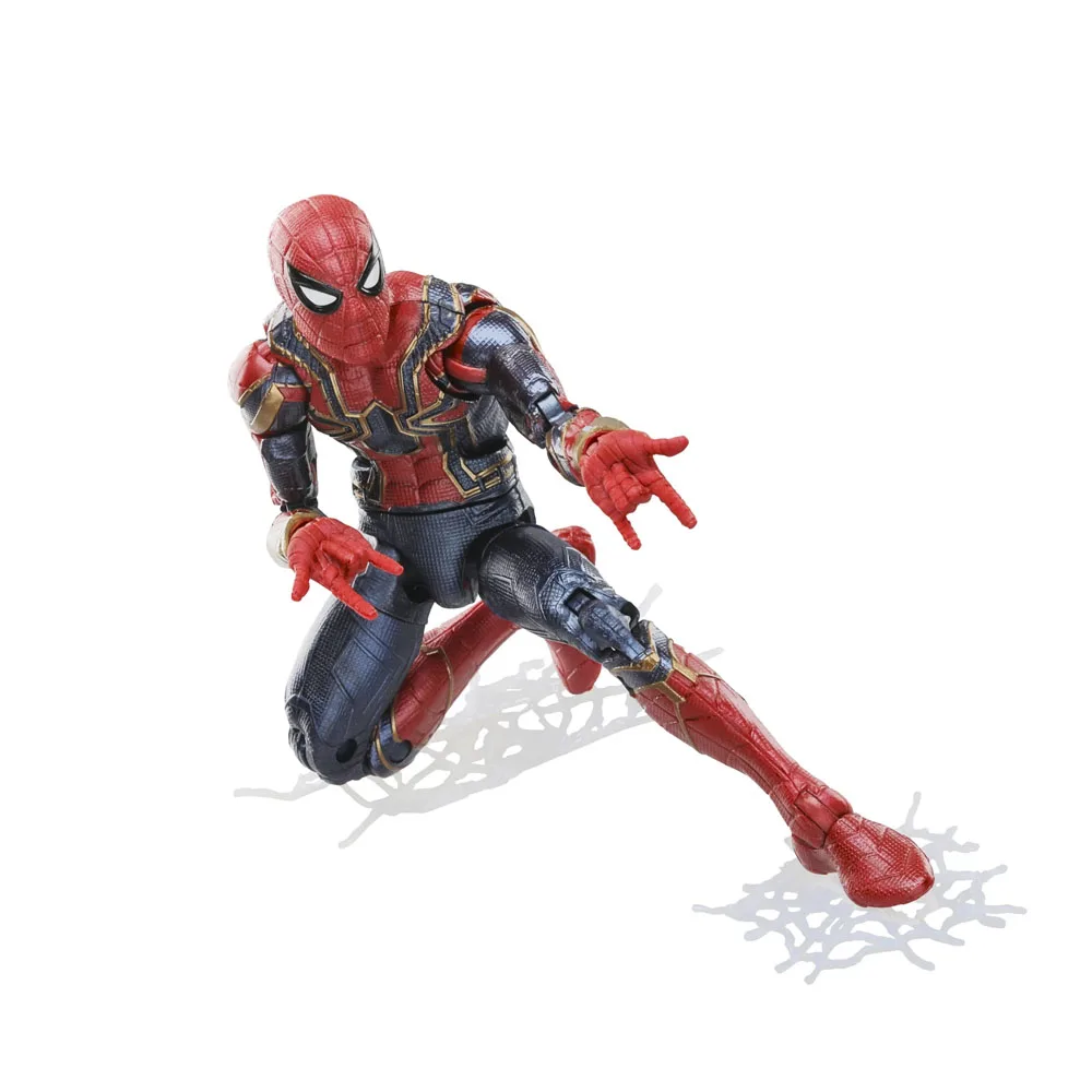 Фото В наличии: Коллекционная фигурка Hasbro Marvel Legends Series Iron Spider & Iron Man Mark LXXXV, 6 дюймов, оригинальная модель, подарок №5