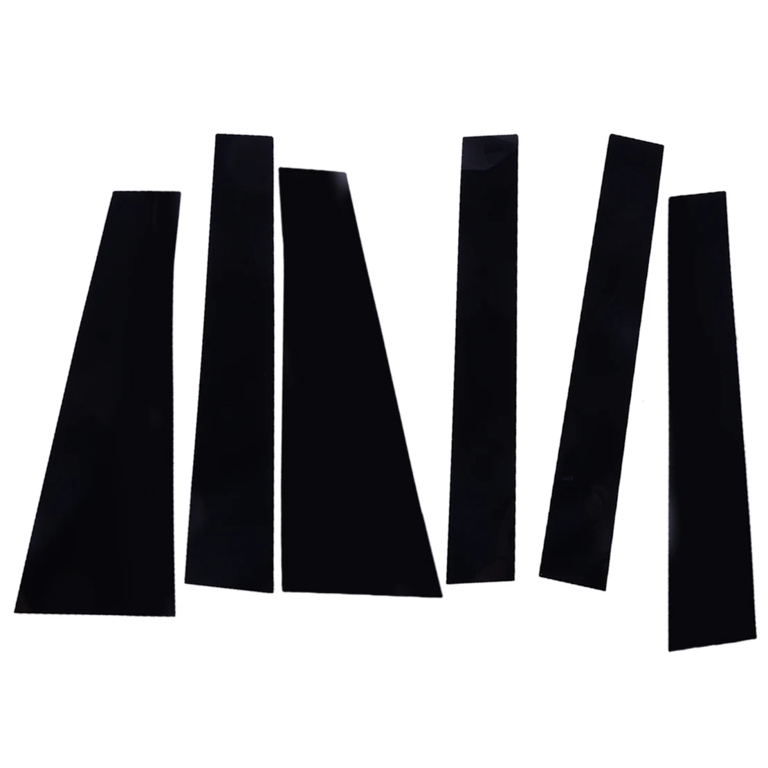 

6 шт./компл. наклейка на дверь, Окно B, столб, отделка, наклейка, подходит для Toyota Sienna 2011, 2012, 2013, 2014, 2015, 2016, 2017, 2018, 2019, 2020