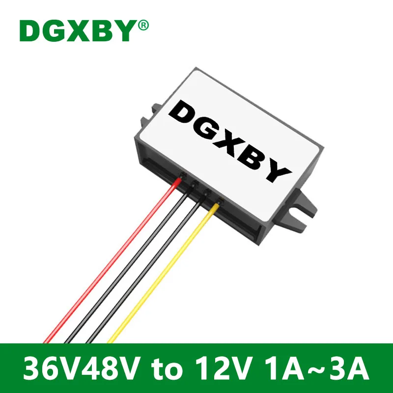 

24V36V48V to 12V 1A 2A 3A DC Power Converter 15-58V to 12V Vehicle Buck Power Supply 1A 2A 3A CE Certification