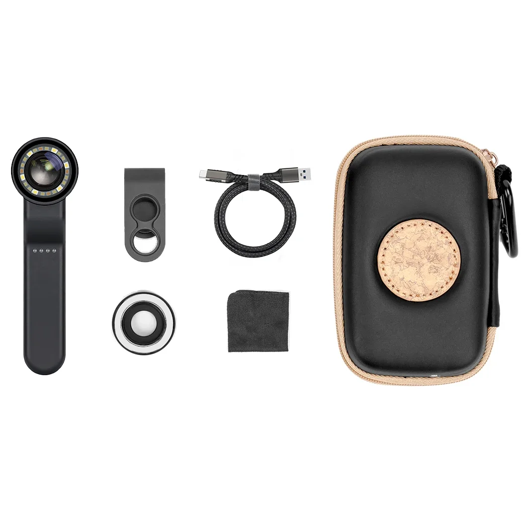 XMSJ DE-4100 Ручной хирургический инструмент Металл Алюминиевое оптическое стекло с