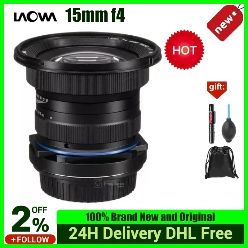 

Venus Optics Laowa 15 мм f/4 макрообъектив для Sony A Canon EF Nikon F Pentax K