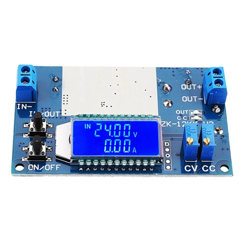 

5X DC 0-32V 12A Constant Voltage Current LCD Voltage Current Display Adjustable Buck Step Down Power Supply Module Board