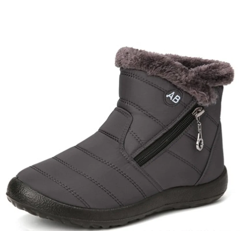 

2022 зимняя обувь, женские ботинки, модные водонепроницаемые зимние ботинки для женщин, Повседневные Легкие ботильоны, женские теплые зимние ...