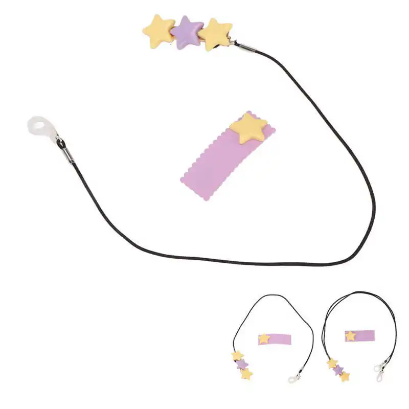 Hearing Aid Clip Lanyard Prevent Drop Cute Silicone BTE Hearing Aid Clip Decorate Your Hair for Travel for Work for Kids