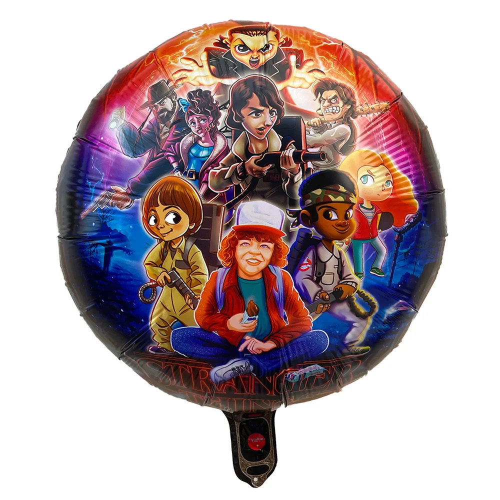 

Eleven Things ST Themed Party Supplies Stranger Things Foil Balloons Birthday Party Wedding Engagement Decoration 18 Inch