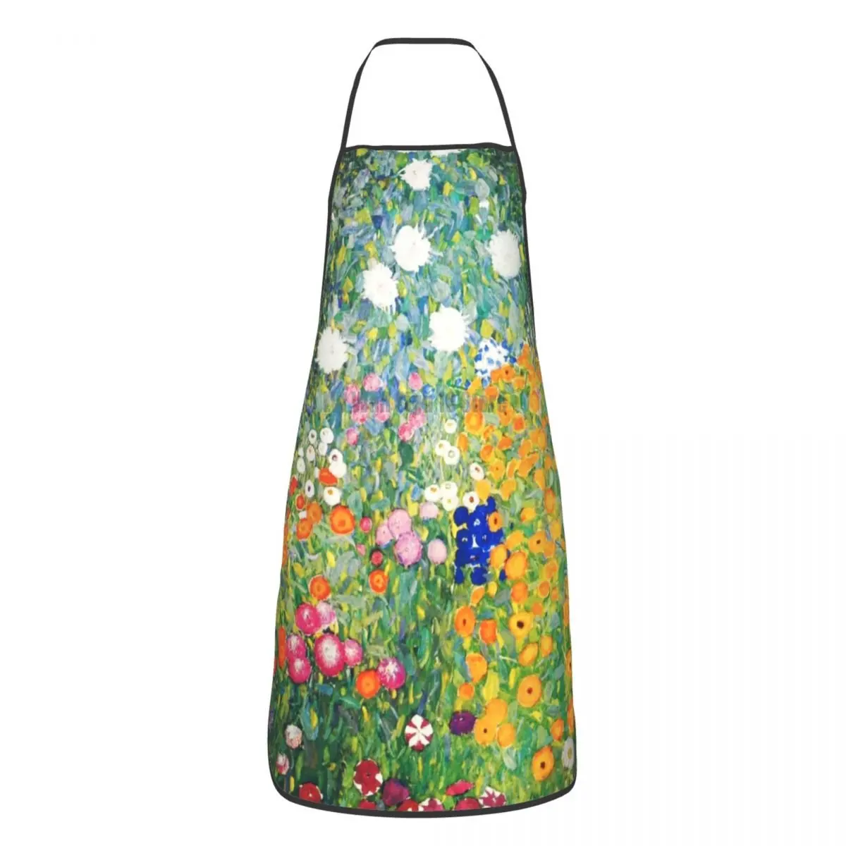 

Unisex Flower Garden By Gustav Klimt Kitchen Chef Cooking Baking Apron Women Men Painting Art Tablier Cuisine for Painting