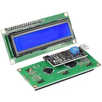 new lcd1602i2c 1602 16x2 1602a bluegreen screen hd44780 character lcd w iici2c serial interface adapter module for arduino