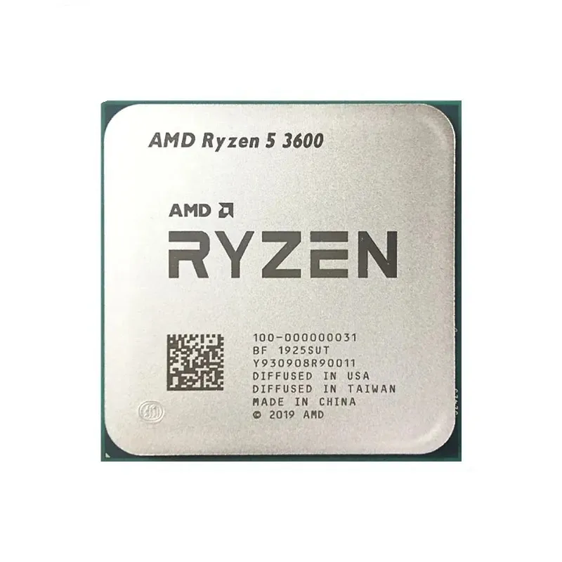 

AMD Ryzen 5 3600 R5 3600 3.6 GHz Used GAMING Zen 2 Six-Core Twelve-Thread CPU Processor 7NM 65W L3=32M 100-000000031 Socket AM4