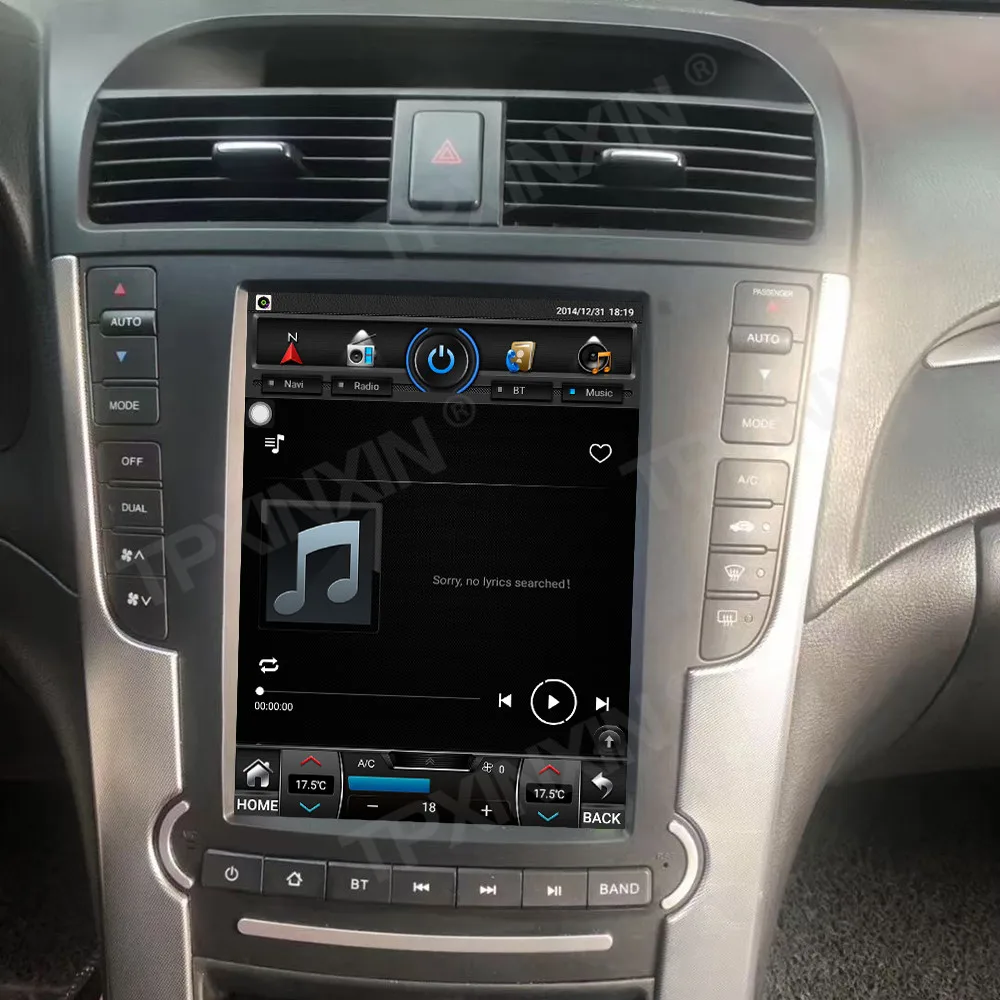 Фото 10,4-дюймовый вертикальный сенсорный экран Android 13 для Honda Acura TL, автомобильный радиоприемник, мультимедийный плеер, GPS-навигация, обновление головное устройство CarPlay №1