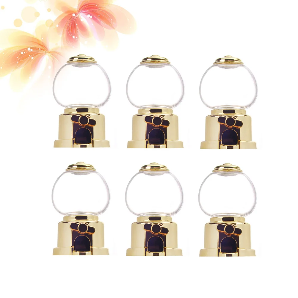 

Machine Candy Dispenser Gumball Mini Bank Catcher Kids Gum Machines Bubble Cupcake Toy Vending Cotton Supplies Grabber Wedding