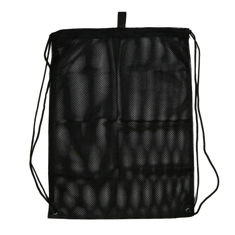 Сетчатая сумка на шнурке для плавания сетчатая складная моющаяся бассейна