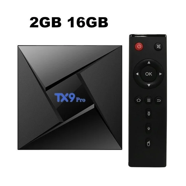 2022 New TX9 PRO Smart TV Box Octa Core Android7.1 Amlogic S912 2GB 16GB 2.4G WiFi 4K HD Media Player Free shipping