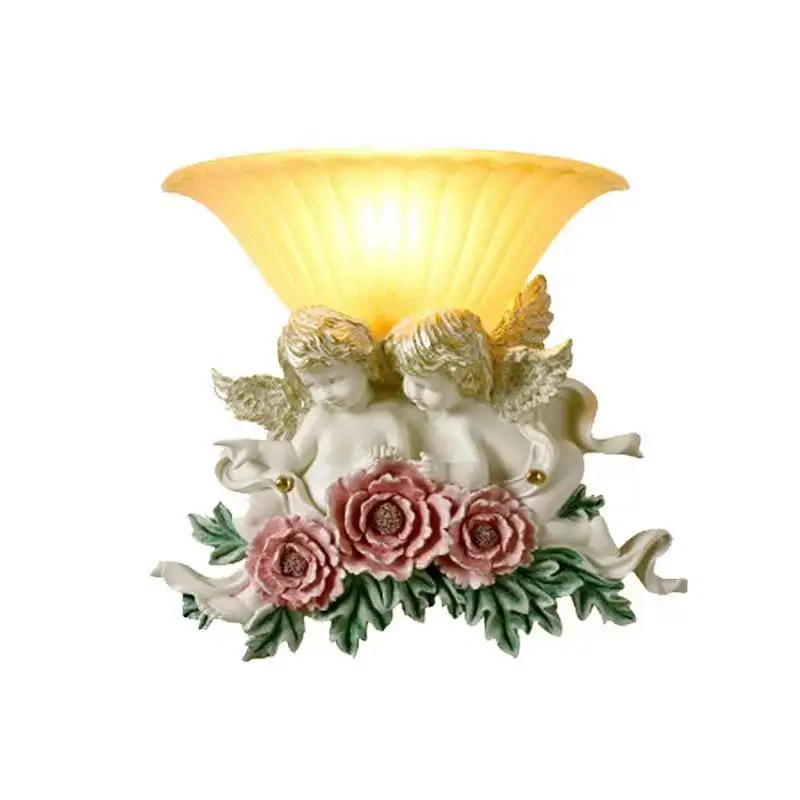 TEMOU современные настенные светильники с ангелом винтажные светодиодные