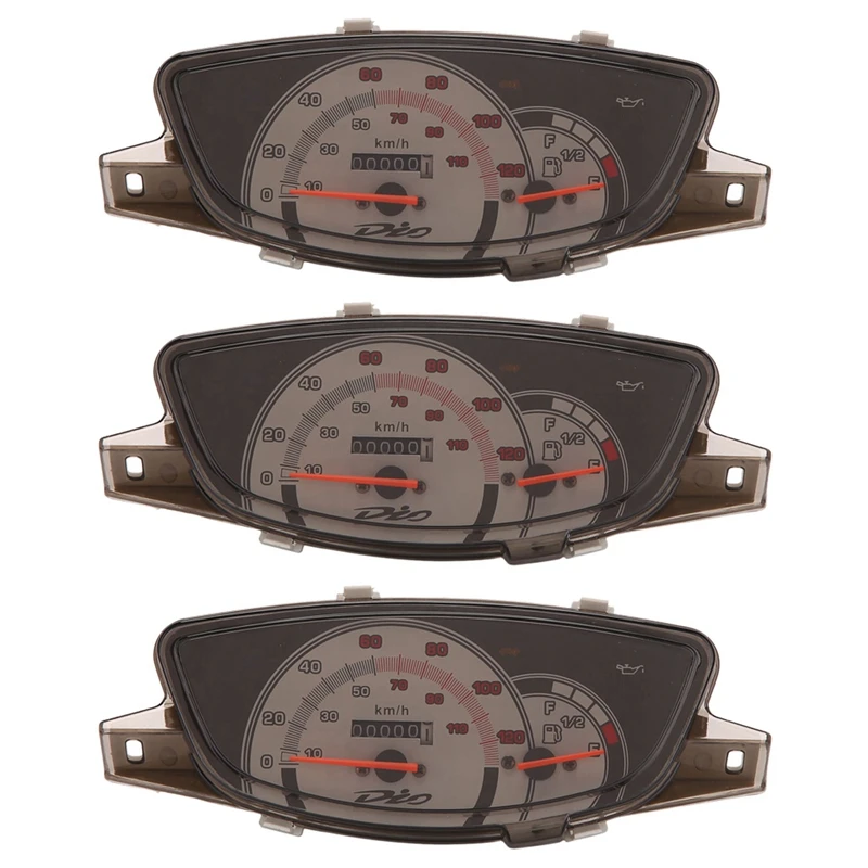 

3X Motorcycle Instrument Assembly Motorcycle Speedometer For DIO AF27 AF28 ZX AF34 AF35