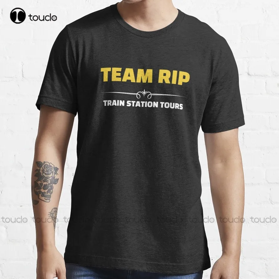 

Team Rip Train Station Tours Yellowstone' T-Shirt Orange Shirts For Women Custom Aldult Teen Unisex Digital Printing Tee Shirt