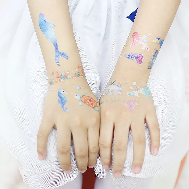 VeeCharm-экзотические тропические рыбки с животными для океана-водонепроницаемая