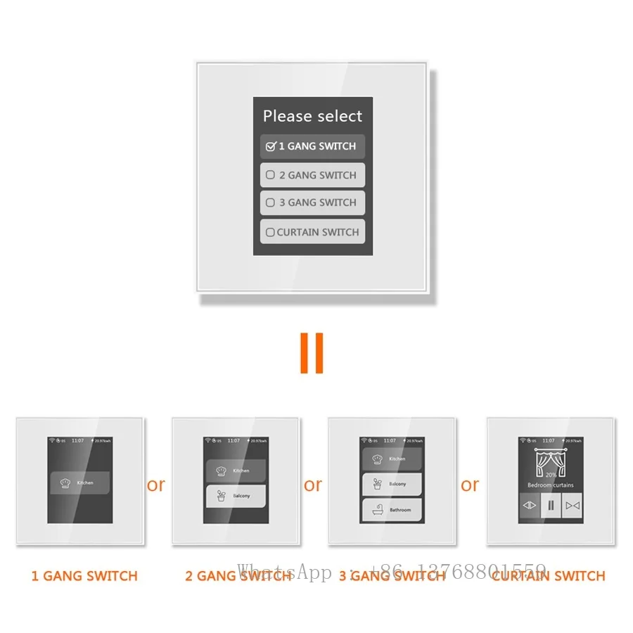 Заводская цена домашняя Автоматизация Lanbon умный переключатель с 4 режимами