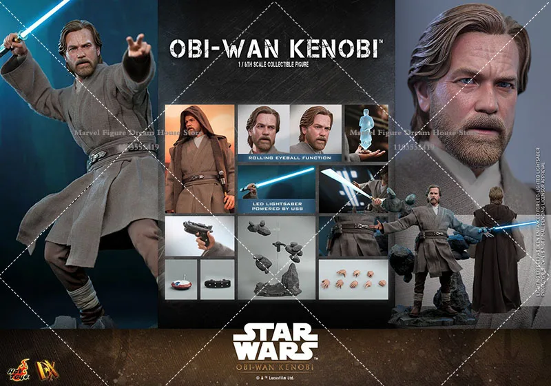 В наличии HOTTOYS HT DX26 масштаб 1/6 коллекционные Звездные войны Оби-Ван Кеноби