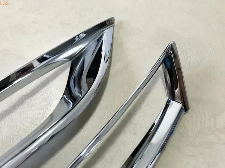 Для Volkswagen Passat 2011-2015 ABS Chrome перед противотуманными фарами декоративная рамка