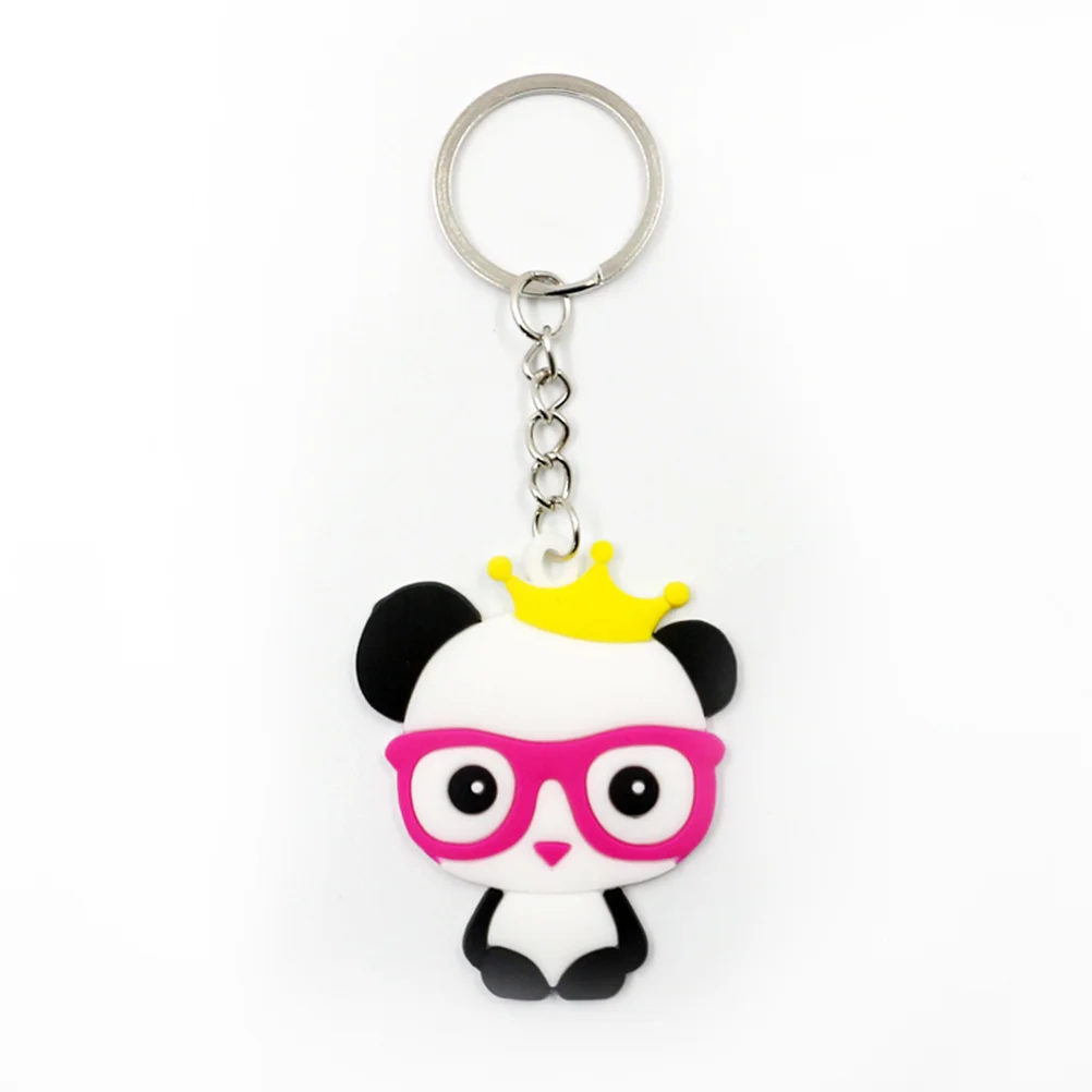 

12pcs Adorable Shaped Keychain Creative PVC Keyring Fashionable Gift Hanging Ornament for Kid Birthday Party Gift