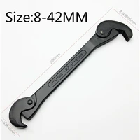 hot sale universal wrench 8 42mm multi function quick snap grip wrench socket head adjustable wrench spanner for nuts and bolts