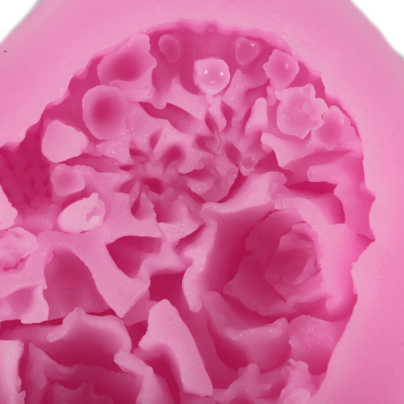 

Силиконовая форма «сделай сам» для украшения торта в виде милого сердца и розы, форма для выпечки конфет, инструмент для домашнего использования, кухонный инструмент для выпечки, форма для торта