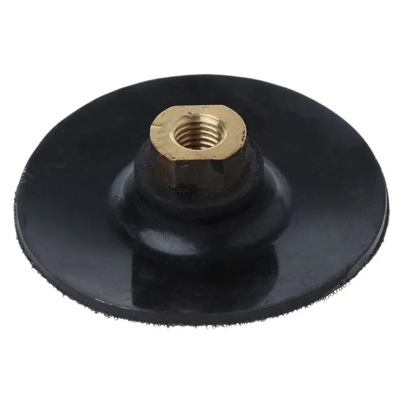 

4'' M14 Rubber Backing Pad for Fiber Sanding Disc Grinder Durable