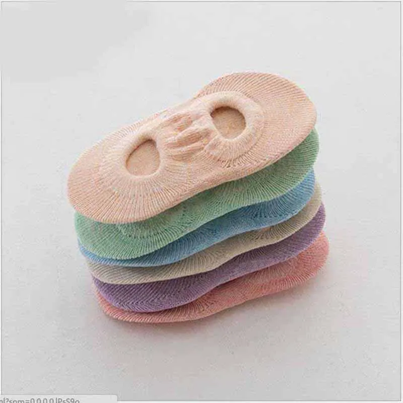 

Baby Floor Socks Spring Autumn Infant Toddler Combed Cotton Solid Color Anti Slip Boat Socks For Boys Girls Toddler Socks 0-3 Y