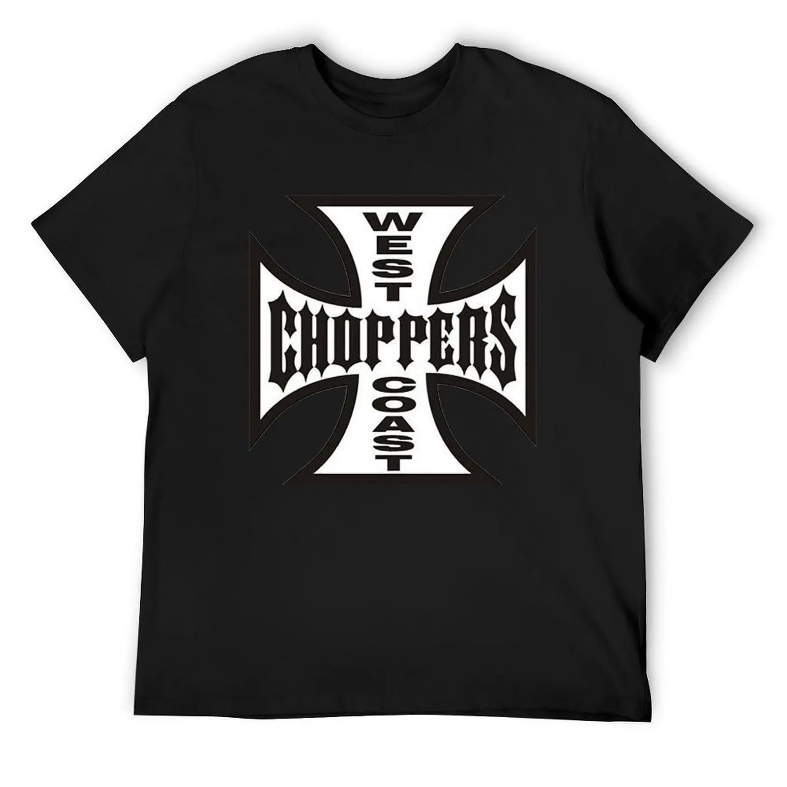 Запад-CHoPPerS- CoaSt- мотоциклетные товары футболка с рисунком рэпера белые футболки