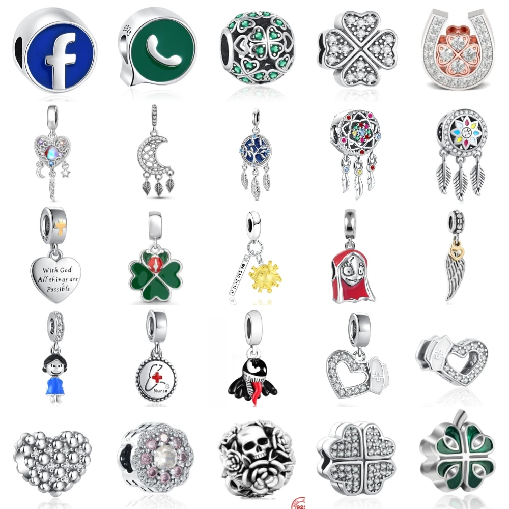 Серебряные бусины-подвески Sister Pandora 925