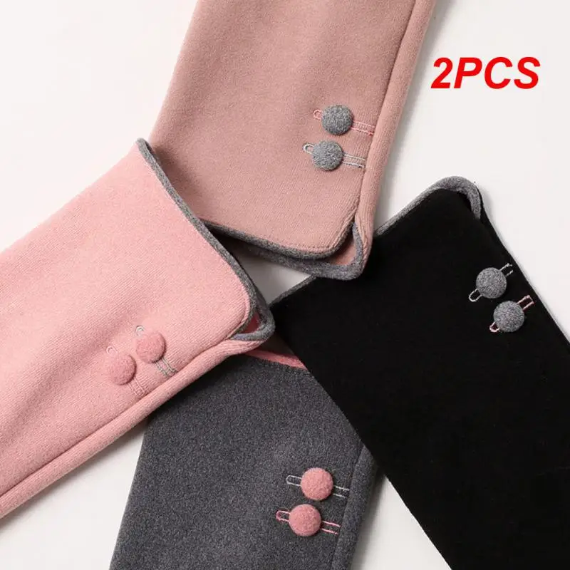 

2PCS Women's Winter Thermal TouchScreen Gloves Stretchy Mittens Full Finger Gloves Female Outdoor Cycling Skiing Hiking Glove