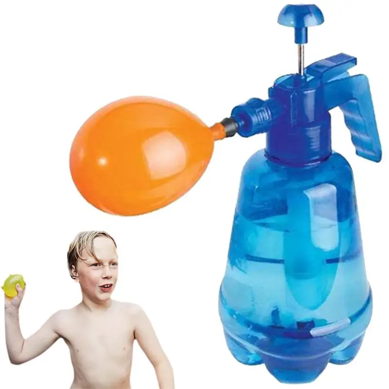 

Balloon Filling Station Hand Portable Hand Balloon Filler With 500 Balloons Water Fun For Kids Outdoor