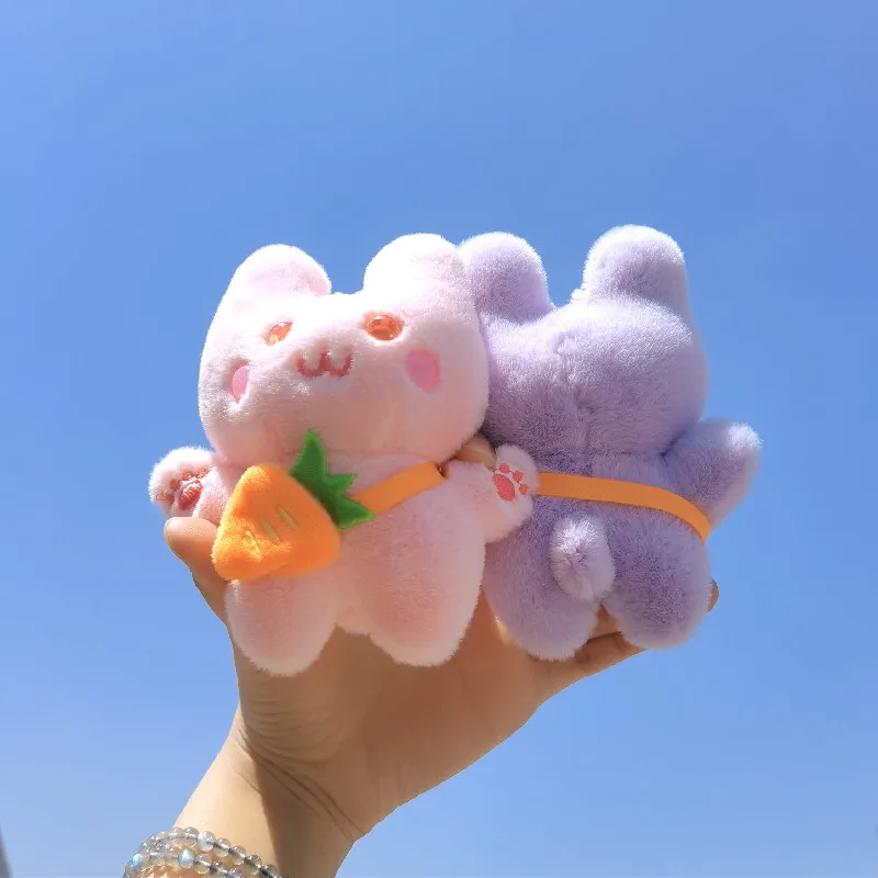 Симпатичный рюкзак кролик редис Детская плюшевая игрушка кукла школьный для