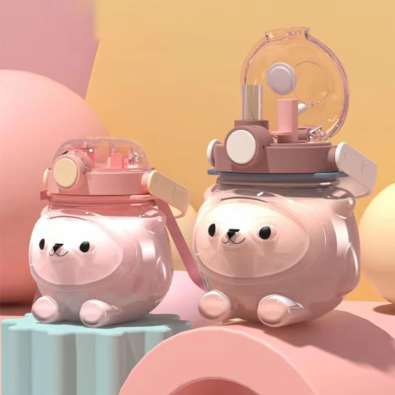 1 л бутылка для воды девочек Бесплатная доставка товары дорожная кружка с милым