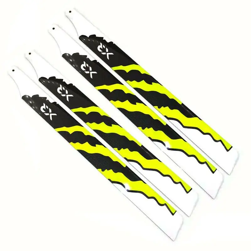 2 pairs 370mm Carbon Fiber Main Blade for ALZRC X360 Trex 450L 480 465 helicopter